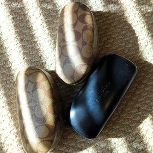 Coach sunglasses cases (3)